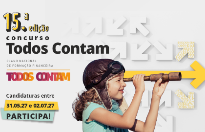 15.ª edição do Concurso Todos Contam — Candidaturas entre 31 de maio e 2 de julho de 2027